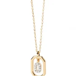 P D Paola Halsketten-Mini Letter O Halskette - CO01-526-U