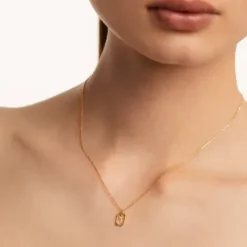 P D Paola Halsketten-Mini Letter T Halskette - CO01-531-U