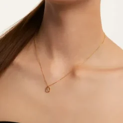 P D Paola Halsketten-Mini Letter X Halskette - CO01-535-U