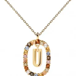 P D Paola Halsketten-New Letters U Halskette - CO01-280-U