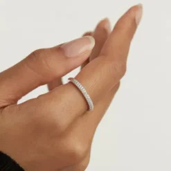 P D Paola Ringe-Tiara Silver Ring - AN02-665