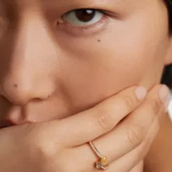 P D Paola Ringe-Villa Gold Ring - AN01-647