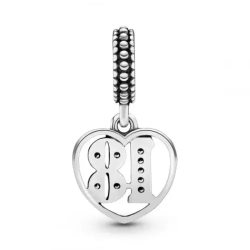 Pandora Charms/Beads-18. Geburtstag Charm - 797262CZ