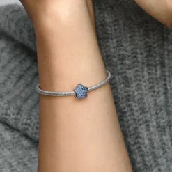 Pandora Charms/Beads-Auffälliges Pavé Stern Charm - 793026C01