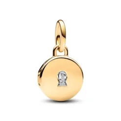 Pandora Charms/Beads-Aufklappbares & Gravierbares Liebesmedaillon Charm Charm - 763066C01