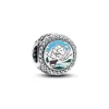 Pandora (Kette mit) Herz-Berge runde Charm - 792016CZ_E077