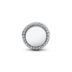 Pandora (Kette mit) Herz-Berge runde Charm - 792016CZ_E077