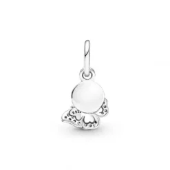 Pandora Charms/Beads-Blauer Schmetterling & Spruch Doppelter Charm - 790757C01