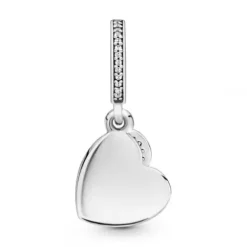 Pandora (Kette mit) Herz-Forever Friends Herz Charm - 791948CZ