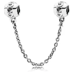 Pandora (Kette mit) Herz-Gereihte Herzen Komfortkette - 791088