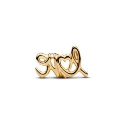 Pandora (Kette mit) Herz-Handgeschriebene Liebe Charm - 763055C00