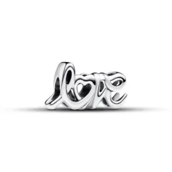 Pandora (Kette mit) Herz-Handgeschriebenes Liebe Charm - 793055C00