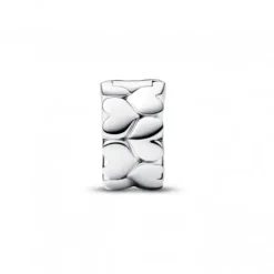 Pandora (Kette mit) Herz-Herzmuster Clip Charm - 792828C00