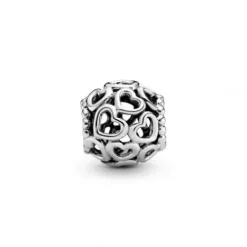 Pandora (Kette mit) Herz-Herzstrudel Charm - 790964