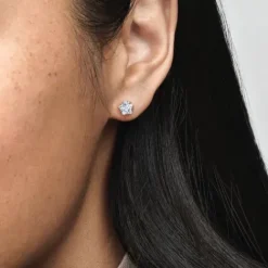 Pandora Ohrringe-Himmlischer Funkelnder Stern Ohrstecker - 290023C01