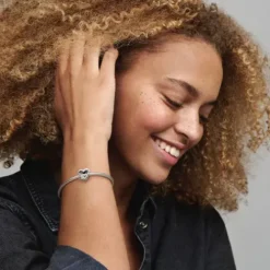 Pandora (Kette mit) Herz-Love You Mum Unendlichkeits Herz Charm - 798825C00