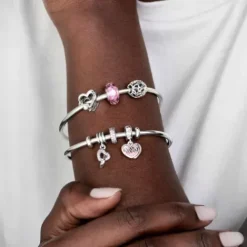 Pandora (Kette mit) Herz-Love You Mum Unendlichkeits Herz Charm - 798825C00