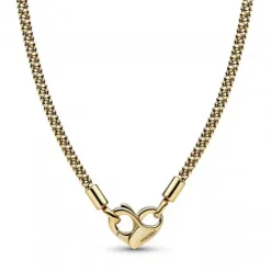 Pandora (Kette mit) Herz-Moments Studded Chain Halskette - 362451C00-45