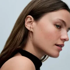 Pandora Ohrringe-Organisch Geformte Draht Ohrringe - 263287C00