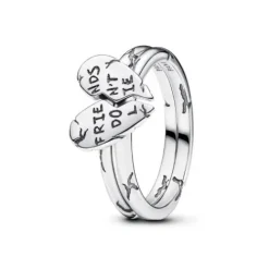 Pandora Ringe-Stranger Things Friends Don't Lie Teilbarer Ring - 193575C00