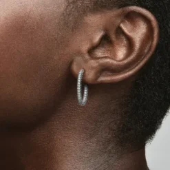 Pandora Ohrringe-Timeless Einreihige Pavé Ohrringe - 293016C01