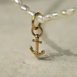 Paul Hewitt Charms/Beads-Anchor Charm Gold - PH-JE-0432