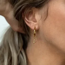 Paul Hewitt Charms/Beads-Anchor Charm Gold - PH-JE-0432