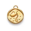 Paul Hewitt Charms/Beads-Aquarius Charm Gold - PH-JE-1213