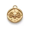 Paul Hewitt Charms/Beads-Aries Charm Gold - PH-JE-1203