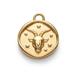 Paul Hewitt Charms/Beads-Capricorn Charm Gold - PH-JE-1212