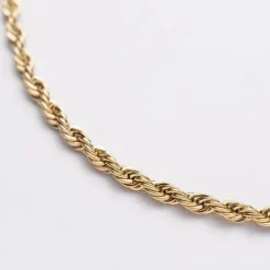 Paul Hewitt Halsketten-Charm Halskette Rope Chain Gold - PH-JE-0444