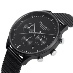 Paul Hewitt Metallarmband-Chrono Schwarz - PH-W-0299