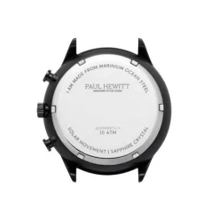 Paul Hewitt Metallarmband-Chrono Schwarz - PH-W-0299
