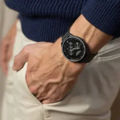 Paul Hewitt Metallarmband-Chrono Schwarz - PH-W-0299