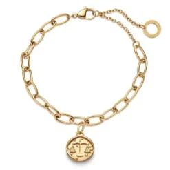 Paul Hewitt Charms/Beads-Libra Charm Gold - PH-JE-1209