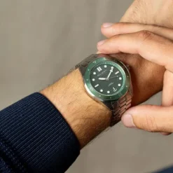 Paul Hewitt Metallarmband-Ocean Diver Silber Grün - PH-W-0465