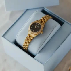 Paul Hewitt Metallarmband-Petit Soleil Round Gold Schwarz - PH-W-1179