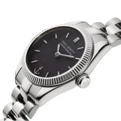 Paul Hewitt Metallarmband-Petit Soleil Round Silber Schwarz - PH-W-1183