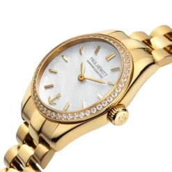 Paul Hewitt Metallarmband-Petit Soleil Round Gold Weiss - PH-W-1178