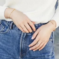 Paul Hewitt Ringe-Ring Anchor Love Gold Silver - PH-FR-HRO-SG