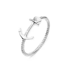 Paul Hewitt Ringe-Ring Anchor Rope Edelstahl - PH-FR-ARo-S