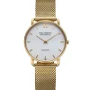 Paul Hewitt Metallarmband-Sailor Gold Weiss (33 mm) - PH-W-0316