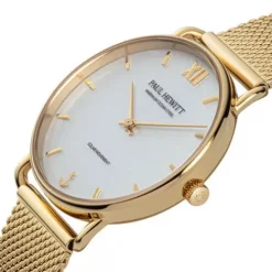 Paul Hewitt Metallarmband-Sailor Gold Weiss (33 mm) - PH-W-0316