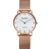 Paul Hewitt Metallarmband-Sailor Roségold Weiss (33 mm) - PH-W-0320
