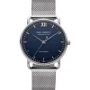 Paul Hewitt Metallarmband-Sailor Silber Blau (39 mm) - PH-W-0325