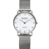 Paul Hewitt Metallarmband-Sailor Silber Weiss (33 mm) - PH-W-0318