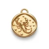 Paul Hewitt Charms/Beads-Scorpio Charm Gold - PH-JE-1210