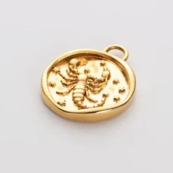 Paul Hewitt Charms/Beads-Scorpio Charm Gold - PH-JE-1210