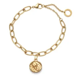 Paul Hewitt Charms/Beads-Scorpio Charm Gold - PH-JE-1210