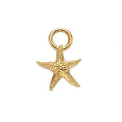 Paul Hewitt Charms/Beads-Starfish Charm Gold - PH-JE-0426